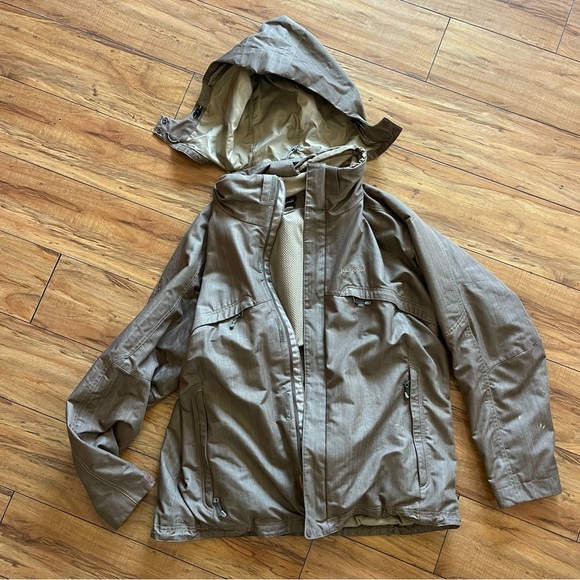 Patagonia Mens Rubicon Sidewall Shell Ski Snow Jacket Brown Large Winter SZ XL - Picture 15 of 16